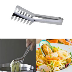 Pasta Serving Tong Food Tongs Stainless Steel Spaghetti Tongs For Spaghetti Baking Home Kitchen Cooking Tools