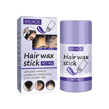 40g Broken Hair Wax Stick Non-Greasy Broken Hair Finishing Cream Non-Stick Hair Wax Stick Gel Cream Long-Lasting Styling