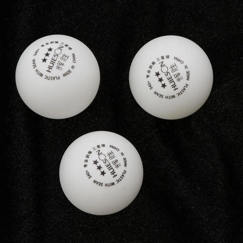 Description Picture 3 of item3 Pieces Professional 3-Star 40+mm White Pong Balls New ABS Material Table Tennis Balls for Training Game Match