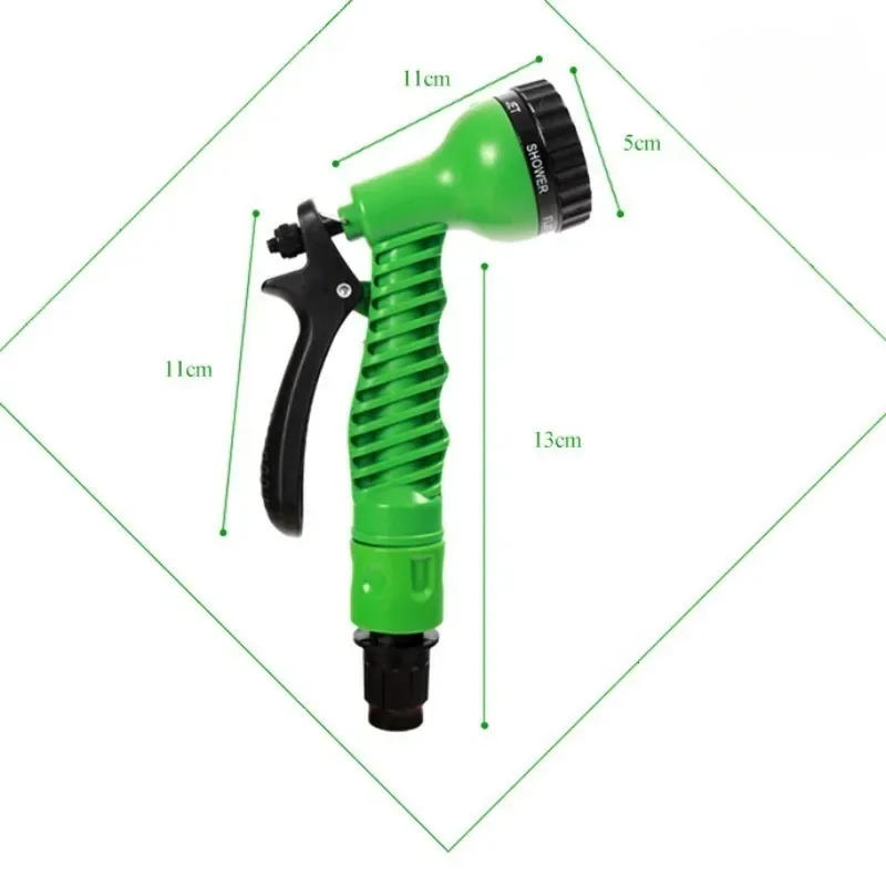 Description Picture 4 of itemBlow Head Garden Watering Multifunctional Garden Tools Sprinkler Nozzle Water Gun Sprinkler Anti Slip Handle Plastic Adjustable