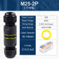 M25 2P 10-14mm