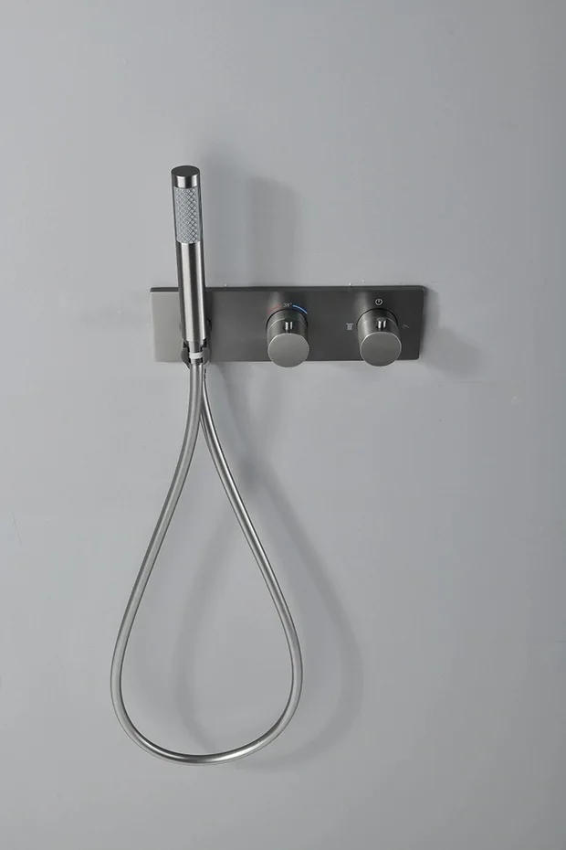 Description Picture 5 of itemBlack Embedded Concealed Ceiling Mounted Shower System with Thermostat Control