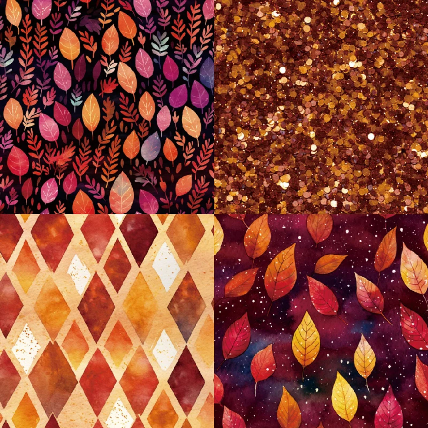 Description Picture 4 of itemPanalisacraft 24 sheets 6"X6" Vintage Autumn Leaves Scrapbook paper Scrapbooking patterned paper pack DIY craft Background paper