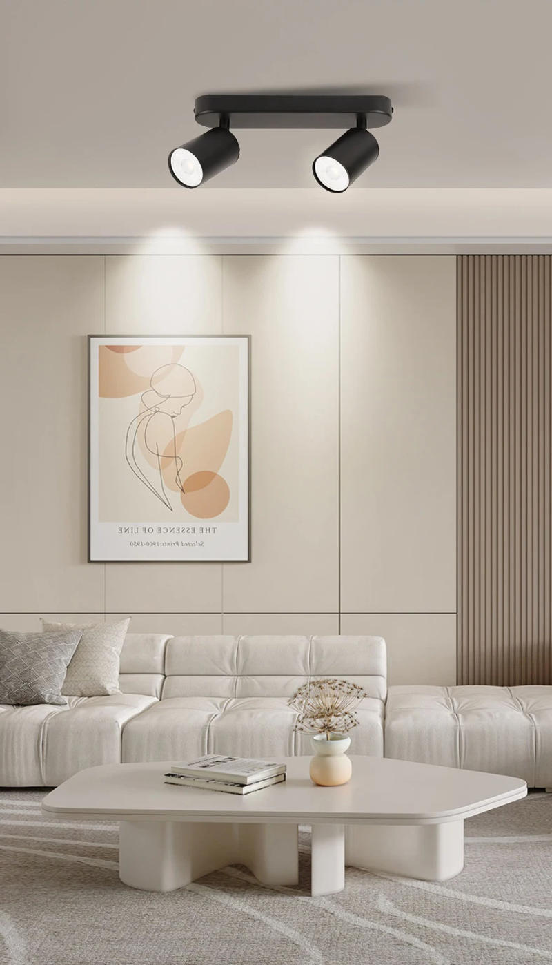 Description Picture 4 of itemLED Shop Chandelier Ceiling Lamp Bedroom Corridor Track Spot Light for GU10 Bulb Replacement Lustre Home and Decor LED Pendant