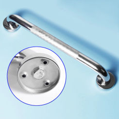 Stainless Steel Safety Anti-slip Straight Support Rail Grab Bar Shower Bathtub Towel Rack Bathroom Grip Wall Handle Handrails