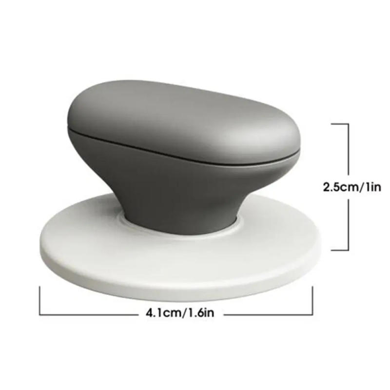 Description Picture 3 of itemABS Drawer Knobs Durable Furniture Hardware Self-adhesive Cabinet Drawer Knob Square Shape Cabinet Drawer Handle Bedroom