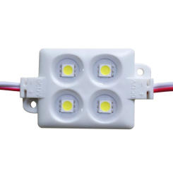 Injection LED module Waterproof SMD 5050 LED advertising light module DC12V 0.96W 4 led IP66 Colorful Modules Free shipping