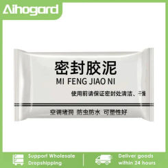 Air Conditioning Hole Sealant Sealing Wall Hole Repair Rubber Mastic Wall Hole Sealant Plugging King Waterproof Household Tools