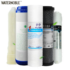 Waternoble 5-stage Ultrafiltration & Reverse Osmosis Filter Element Set for Direct Under-sink 3+2 Direct Drinking Water Purifier