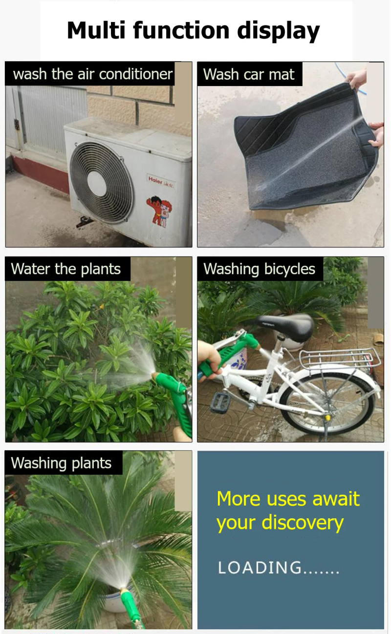 Description Picture 3 of item100m Water Spray / Spray Hose Agricultural Garden Supplies Tools Irrigation Watering Washing Car Wash
