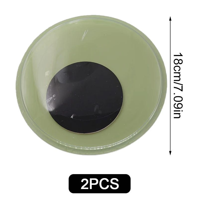 Description Picture 5 of itemGlow In The Dark Googly Eyes Movable Self-adhesive Eyes Large Plastic Eyes Sticker Diy Halloween Christmas Party Decoration