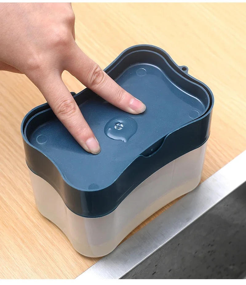 Description Picture 5 of itemManual Press Foam Soap and Cleaning Liquid Dispenser - Magic Cocina Kitchen Organizer Tools