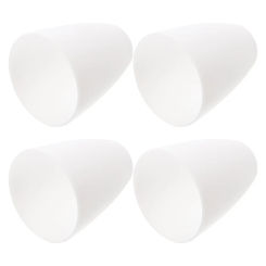 4 Pcs Bevel Plastic Lampshade Bubble Chandelier Floor Light Covers 1150X1000X1000CM Replacement Wall
