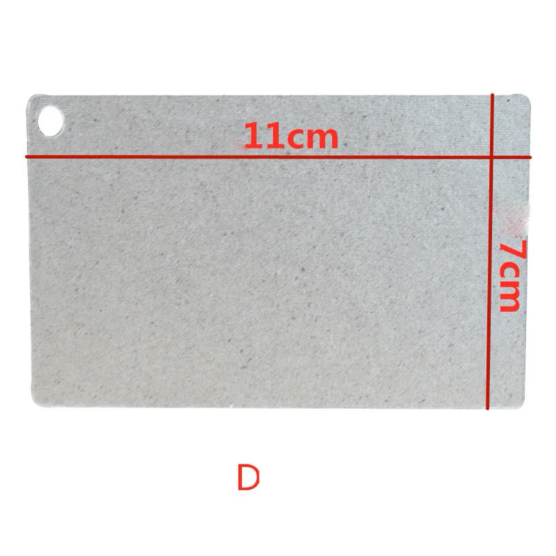 Description Picture 6 of item1pc Mica Plate Oven Waveguide Waveguide Cover Plate Suitable For Hair Dryer Toaster Microwave Oven Heating Household Appliances