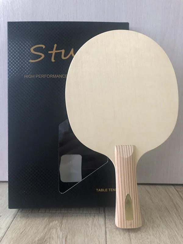 Description Picture 2 of itemStuor Single Hinoki 1Ply Hinoki Speed 90  Table Tennis Racket Ping Pong Blade Solid Cypress OFF-