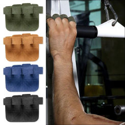 1PCS/ 1 Pair Cowhide Leather Weight Lifting Gloves New 9 Colors Anti-Slip Gym Glove Hand Grips