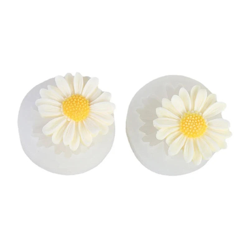 Description Picture 6 of itemDaisy Scented Candle Daisy Silicone Candle Mold Aromatherapy Soap Mold For Candle Making Kit DIY Flower Handmade Candle Mold
