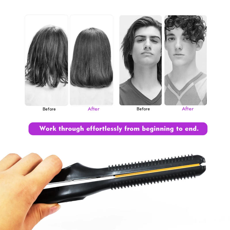 Description Picture 5 of itemHair Straightener Ceramic Flat Irons Hair Mini Flat Iron Straightening Styling Tools Ceramic Hair Crimper Corrugation Curling