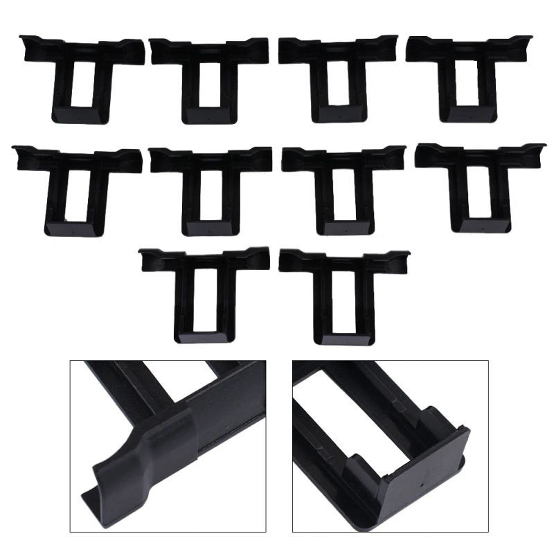 Description Picture 6 of item10pcs Solar Panel Water Drainage Clip 30/35/40mm PV Modules Cleaning Clips Panel Water Drained Away Clip Solar Power Parts