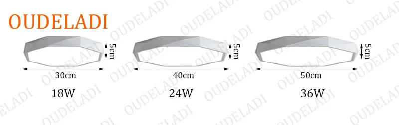 Description Picture 2 of itemLiving Room Bedroom Kids room Kitchen Ceiling Lights lamparas led de techo moderna Surface Mounted Modern Led Ceiling Lamp