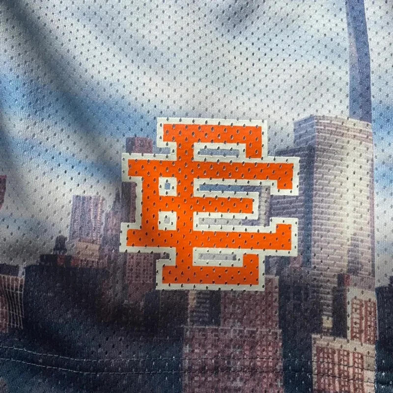 Description Picture 6 of itemNew Summer Eric Emanuel EE Basic Mesh Short Classic Floral Printed Gym Shorts Men's Gym Basketball Sports Beach Shorts