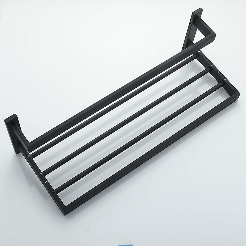 Description Picture 2 of item304SUS Towel rack Wall-Mounted Bathroom Item Shelf Suitable for Shower Rooms Bathroom Accessories