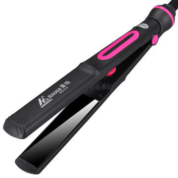 2 In 1 Portable Curling Iron Dual-Purpose Straight-Rolled Splint Scald-Proof Hair Straightener Curler 220V for Student Dormitory