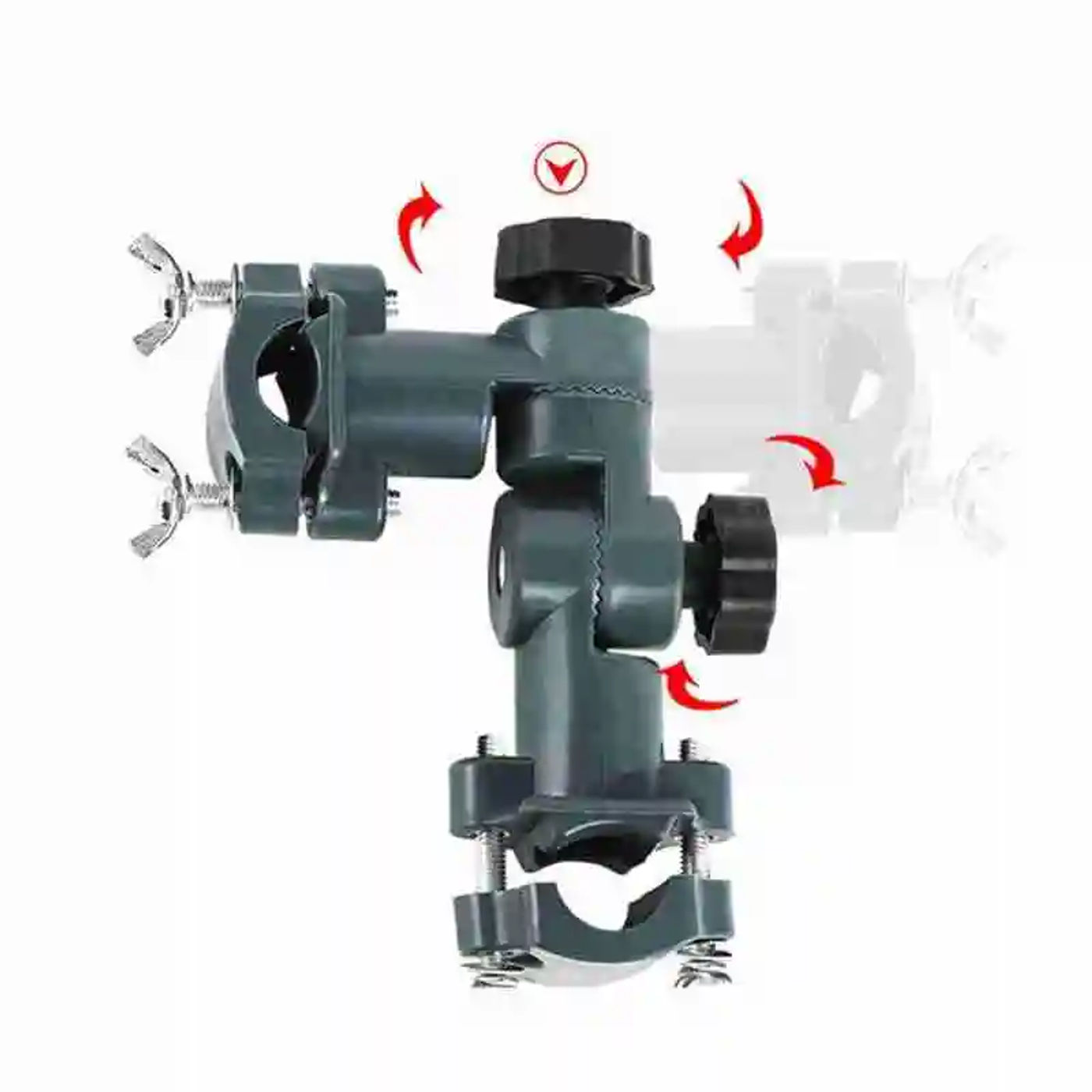 Description Picture 4 of itemNewly Fishing Rod Rack Holder Adjustable Fishing Rod Rack Stand Bracket Mount Holder For Boat Kayak Yacht Fishing Tackle Tools