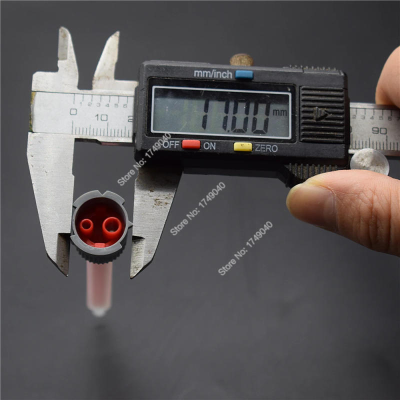 Description Picture 5 of item200pcs Static Mixing Nozzles 10:1 AB Glue Mixed Tube 90mm Square Mixer for 50ml 10:1 Epoxy Resin Structural Adhesives Cartridges