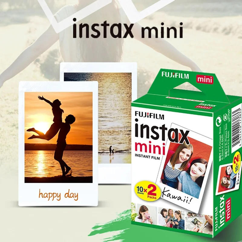 Description Picture 2 of itemFujifilm Instax mini 11/12/8/9/40/link 3 Inch white Edge films for Instant Camera mini 8 7s 25 50s 90 Photo paper