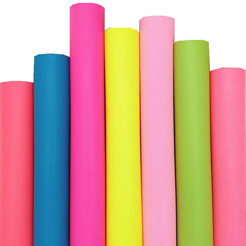 Description Picture 2 of itemNeon Colors Synthetic Leather Fabric Sheets Summer Faux Fabric Vinyl with Soft Felt Backing Glitter For Bows DIY 21x29CM Q1226