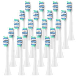 Replacement Toothbrush Heads Compatible with Philips Sonicare Soft Replacement Electric Brush Head 4100 6500 6100 7500 5300 1100