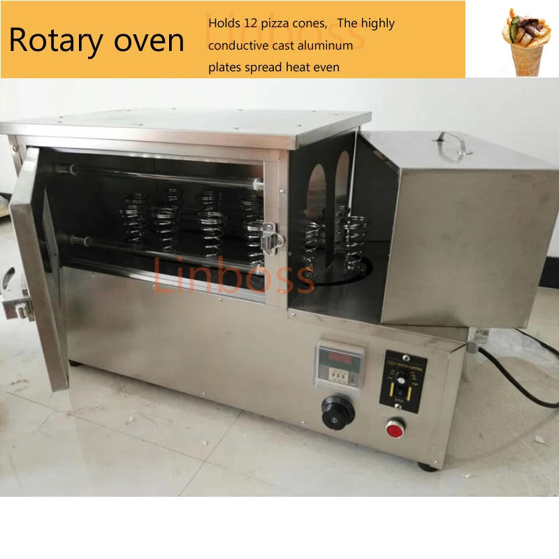 Description Picture 6 of itemStainless Steel Holding Pizza Cone Making Machine high efficiency pizza cone oven full automatic pizza cone making machine