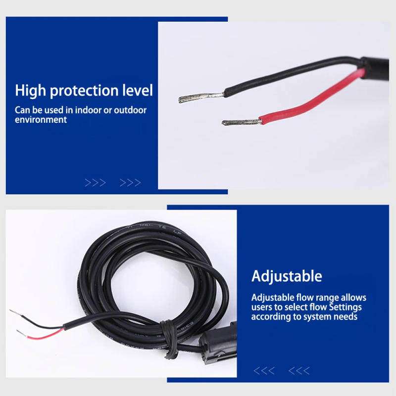 Description Picture 6 of item1Pcs FS-11 Water Paddle Flow Switch Thread Connecting Flow Sensor for Heat Pump Water Heater Air Conditioner Durable 100V