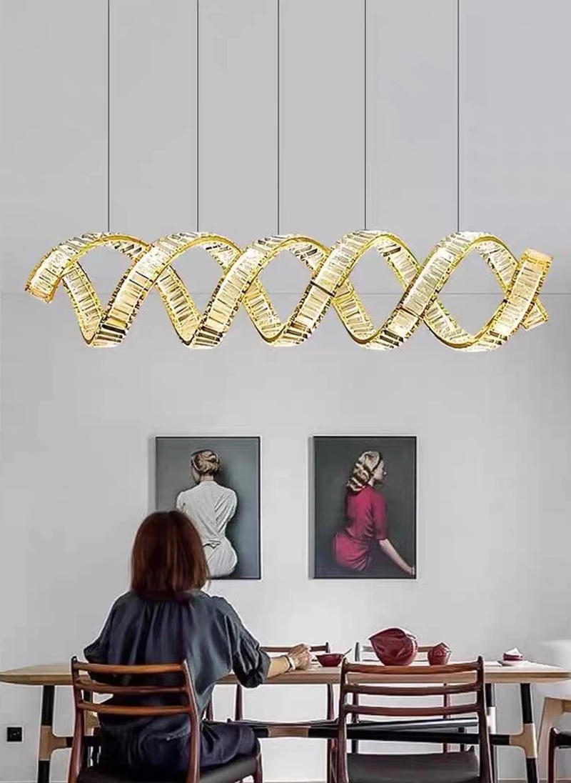 Description Picture 2 of itemhome decorationPendant lights, luxury crystal living room chandelier, bedroom Pendant lamp, ceiling light, indoor lighting