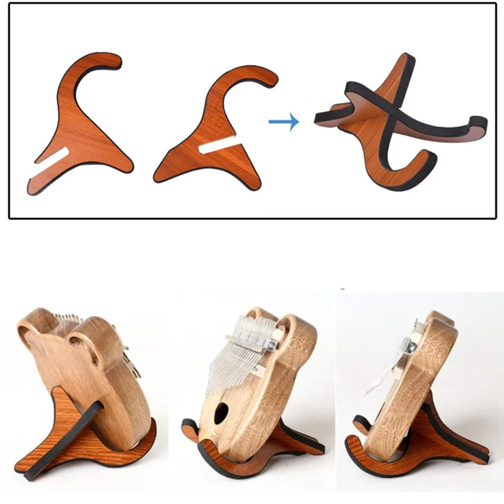 Description Picture 4 of itemWholesale Kalimba Stand Holder Thumb Piano Display  Bracket Rack Accessories Holder Stand Finger Piano Accessories
