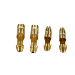 200pcs Terminal Male Female Electric Cable Wire Connector Socket Classic Terminal 3.9mm For Electric Equipment Accessories