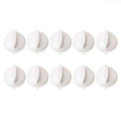 10 Pack Cooktop Knob Knob Timer Knob Plastic Texture Oven Knobs R9UD