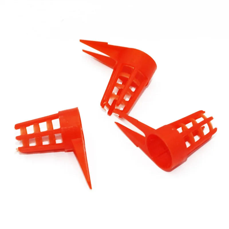 Description Picture 3 of item20 PcsKing Cells Plastic Bee Queen Cages Cell Cover Cap Protective Cellular Tool Beekeeping Supplies Bees Tools