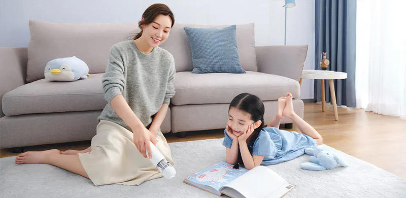 Description Picture 4 of itemXiaomi Mijia Portable Car Vacuum Cleaner Mini Handheld Wireless Cleaning Machine for Home Appliance 13000Pa Cyclone Suction