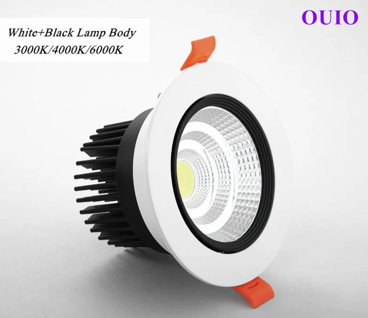 Description Picture 6 of itemRecessed Round Dimmable LED Downlights 20W 15W 12W 9W 7W 5W COB Ceiling Lamps Spot Lights AC90~260V Indoor Lighting Power Driver