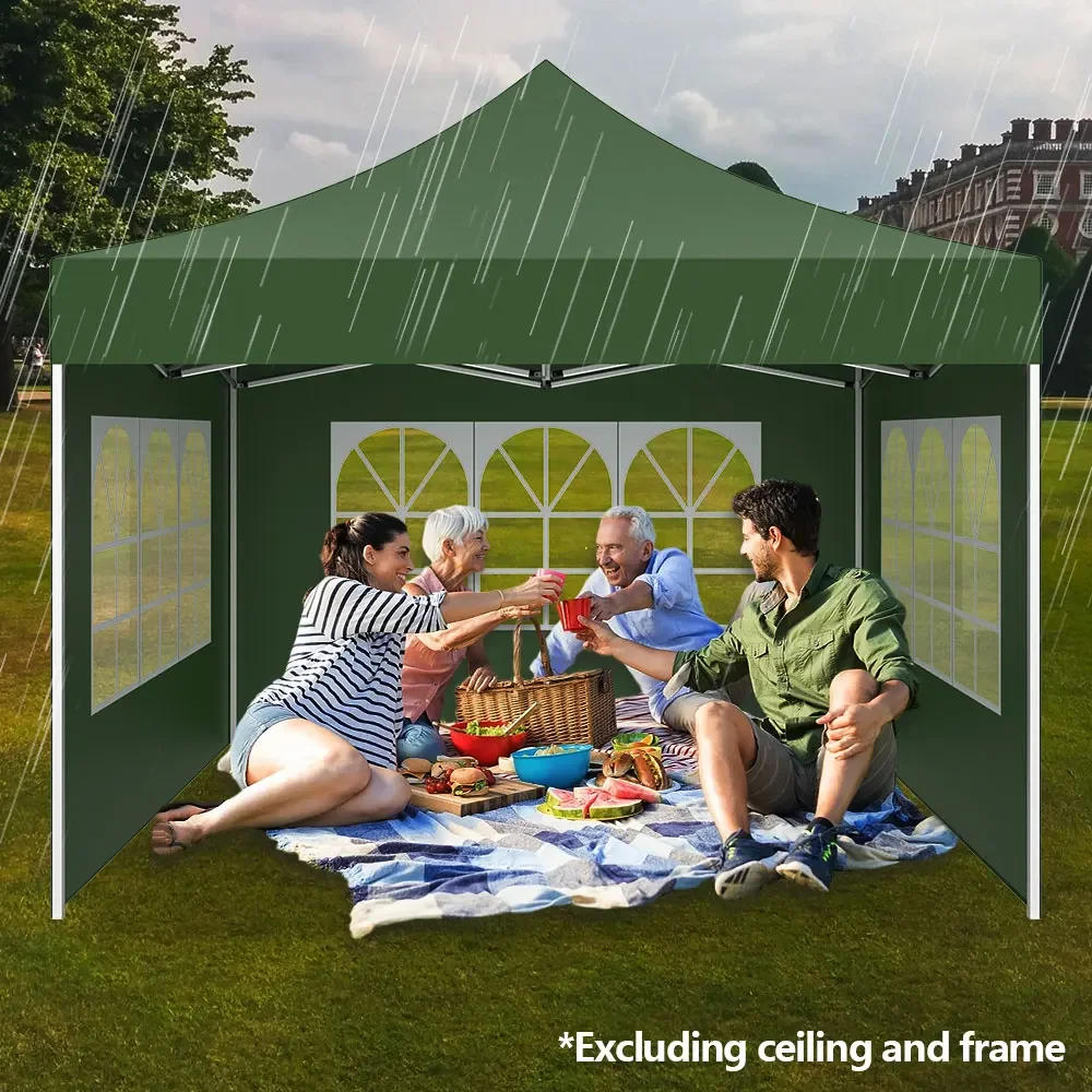 Description Picture 6 of item3x2m Waterproof Tent Cloth Camping Pad Rainproof Cloth Summer Garden Plants Cover Outdoor Beach Sunshade Gazebo Accessories