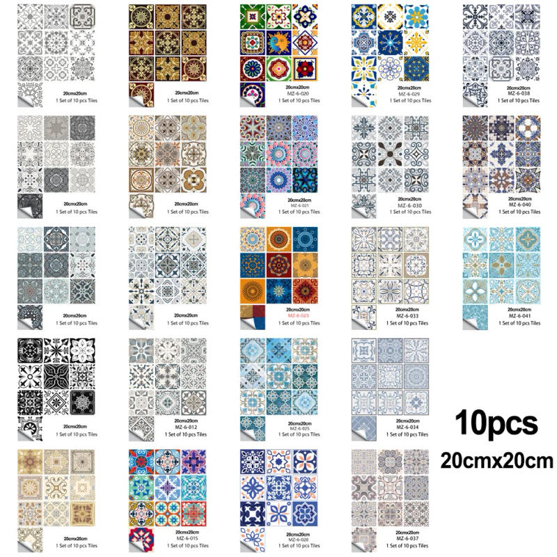 Description Picture 2 of itemKitchens Laundry Rooms Tile Stickers Tiling 20x20 Cm 3D Bathroom Walls For Indoor For Smooth Walls Gel Crystal