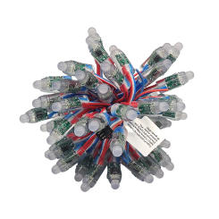 SZYOUMY 12V 5V 12mm WS2811 Full-Color Rgb Led Pixel Module Light 50 Node/string For Advertising Letter Christmas Decoration Led