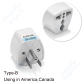 USA Plug 3Pin