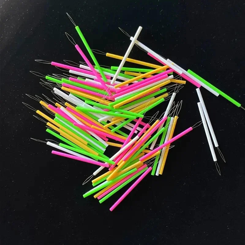 Description Picture 4 of itemCylindrical Colorful Needle Threader Sewing Threader Diy Sewing Accessories Leader Beader Threading Needle Shenqi Sewing Tools