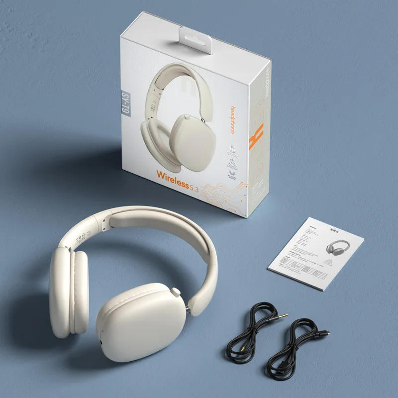 Description Picture 6 of itemNew wireless head mounted Bluetooth earphones with no sound leakage, gaming phones, computers, noise cancelling earphones