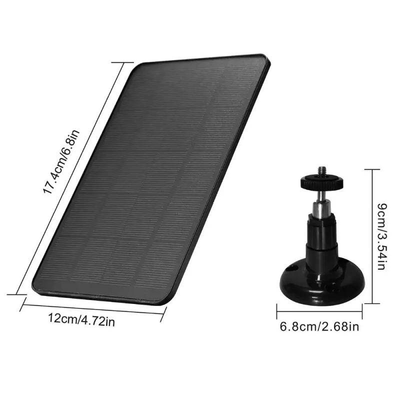 Description Picture 2 of item3W 5V Solar Panel USB 2 in 1 Outdoor Solar Cells Charger Solar Panels for Security Camera/Small Home Light System accessories