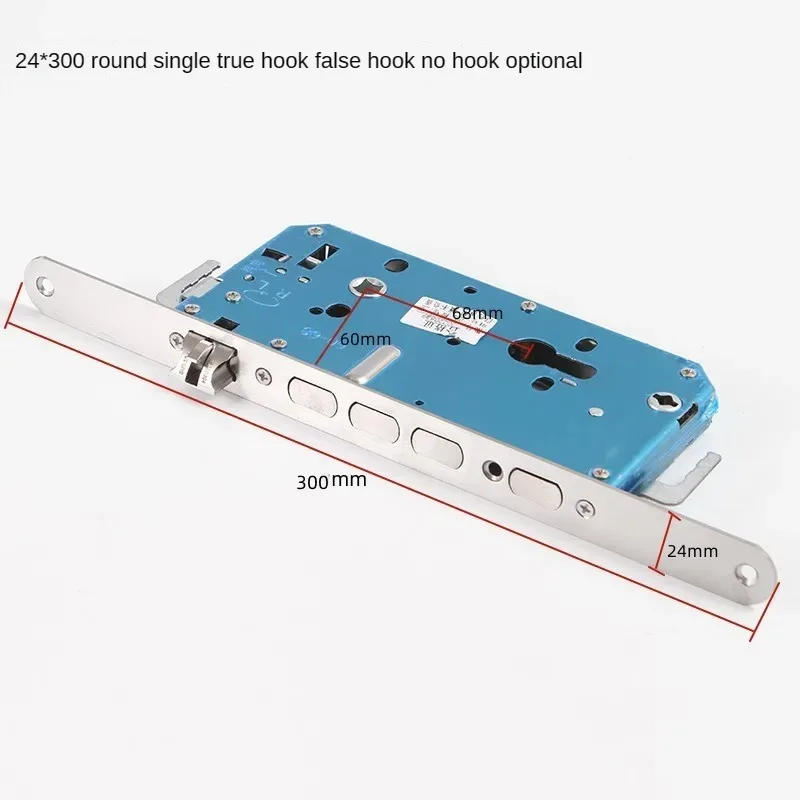 Description Picture 3 of itemIntelligent Lock Body, 60x68 all size Stainless steel Double active and double fast extended fingerprint lock body