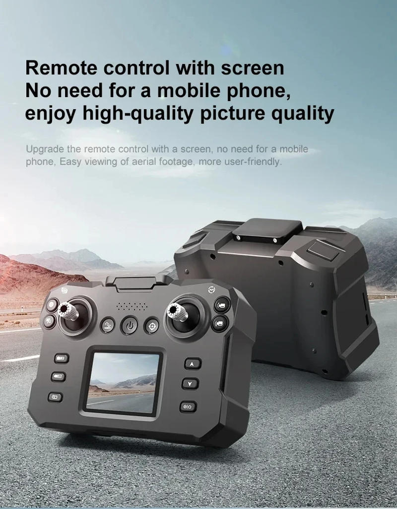 Description Picture 6 of itemK6 MAX HD Dual Camera Drones 5G GPS Brushless Power Foldable Quadcopter Optical Flow Positioning Aerial FPV Drone